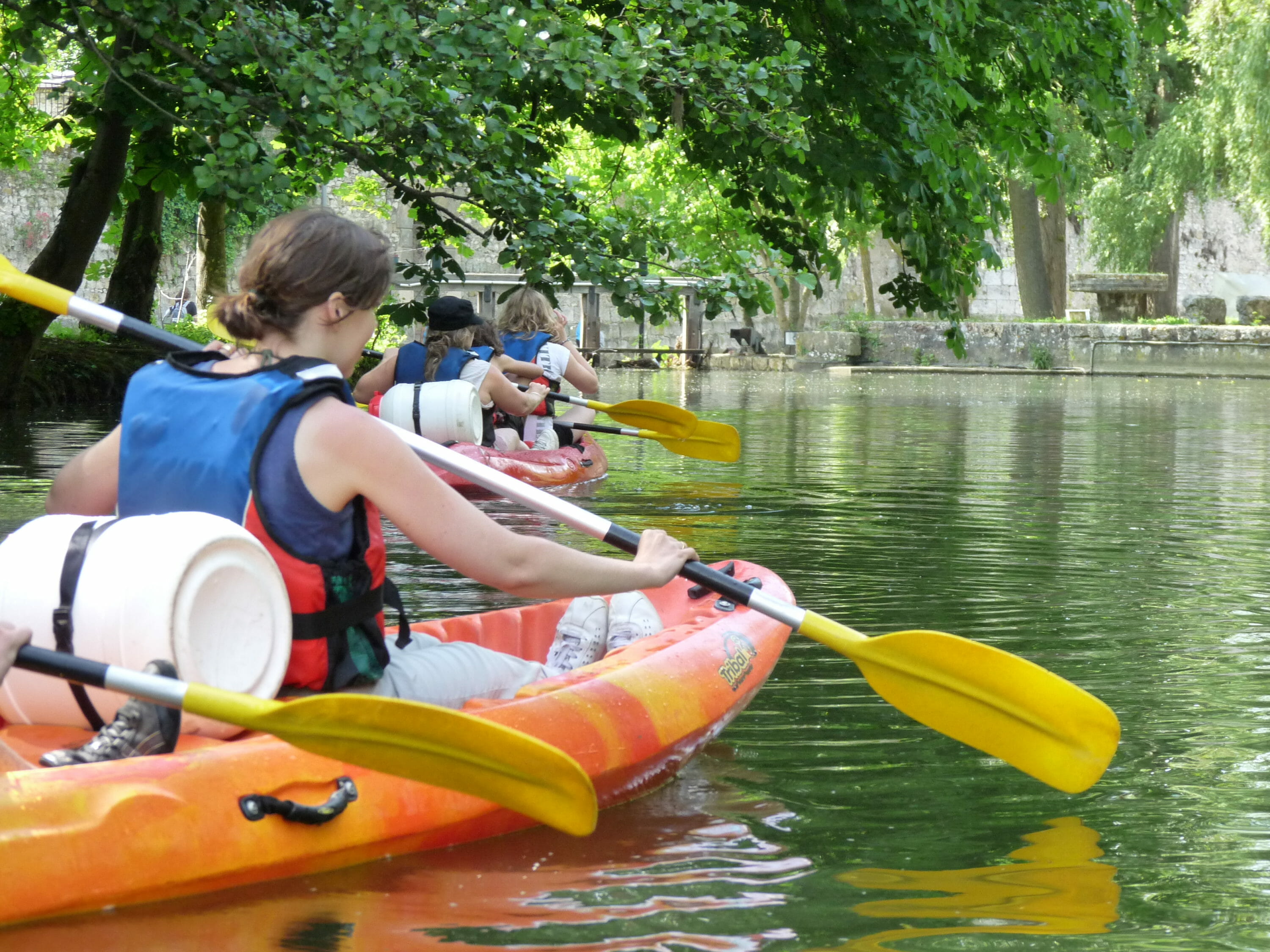 Descentes du Loing en canoë kayaks