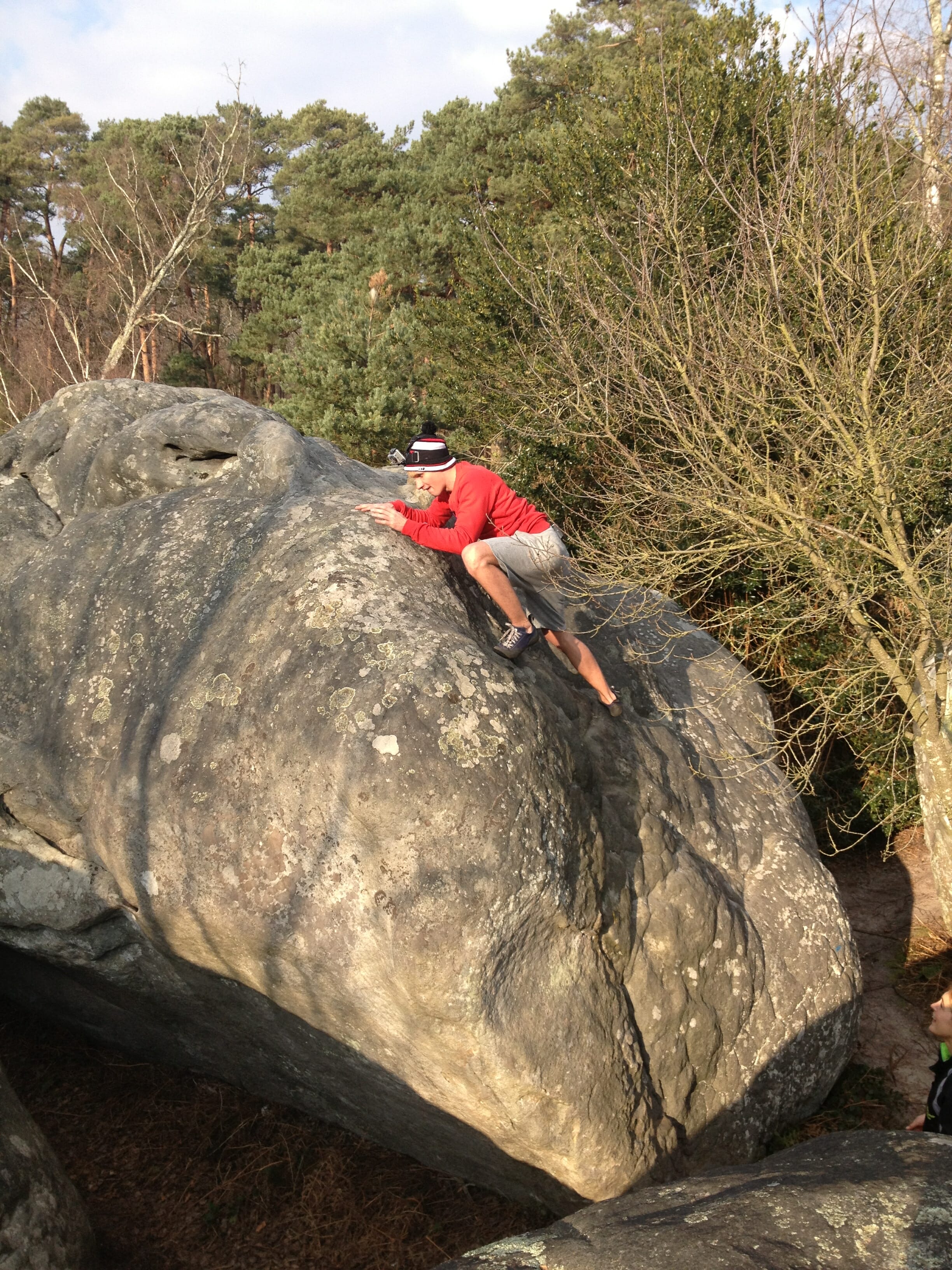 Dans le cadre « Les défis de Benoit » ce dernier est venu se mesurer à la pratique de l’escalade, et ce, avec succès !