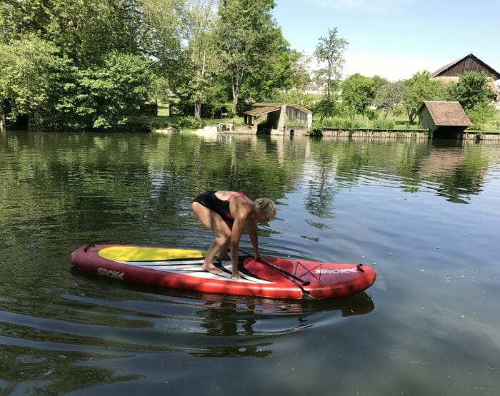 Les debuts en Stand Up Paddle