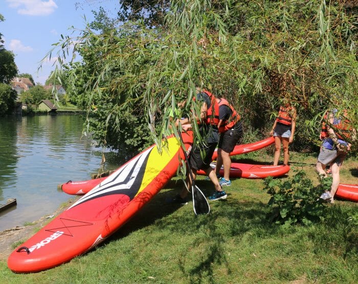 SUP sur le Loing