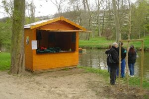 Chalet d'accueil pour les locations
