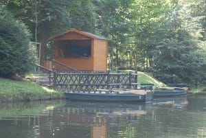 Embarquez depuis le ponton du parc