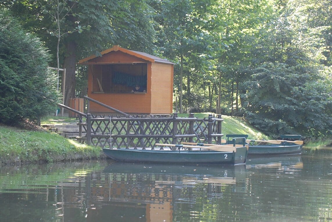 Embarquez depuis le ponton du parc